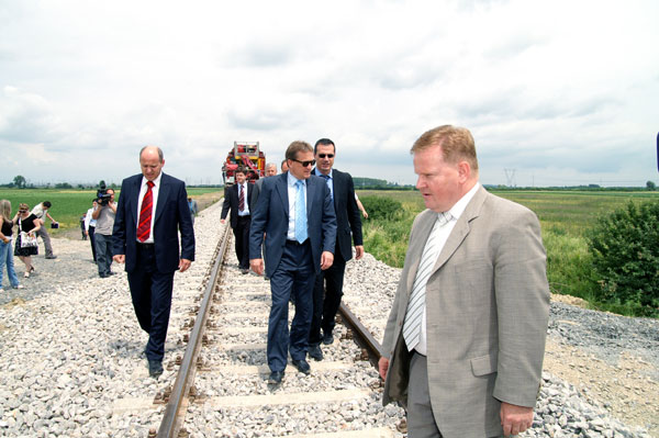 2008.06.05. - Obilazak dionice autoceste Đakovo-Osijek i pruge Vinkovci-Osijek
